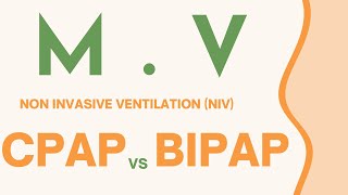 5 Mechanical Ventilation NIV CPAP vs BiPAP Part II [upl. by Aihtenyc]