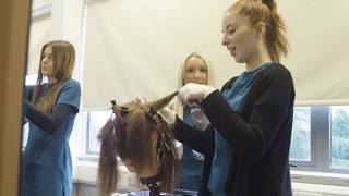 Hairdressing College Courses  NWSLC [upl. by Airotna]