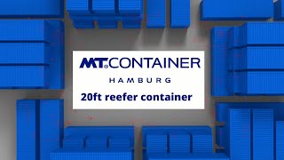 Introducing a 20 FT Reefer container  Kühlcontainer  Refrigerated Container  Container frigo [upl. by Xirtaeb]