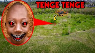 DRONE CATCHES CURSED TENGE TENGE IN REAL LIFE AT THE TENGE TENGE FOREST TENGE TENGE HIDEOUT [upl. by Odnolor]