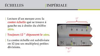 Contre échelles règles impériales [upl. by Rhiamon915]