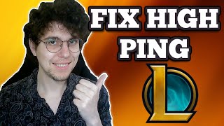 How To Fix High Ping In League Of Legends [upl. by Elatnahc]