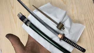 Mini Katana Damascus [upl. by Amin]