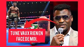 Ngannou DÉTRUIT Fury  quotTu nes RIEN sans la boxe quot  Le CLASH EXPLOSIF avant Joshua [upl. by Adleremse930]