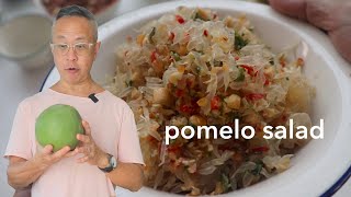 Pomelo salad its salty sweet and sour [upl. by Amarillis]