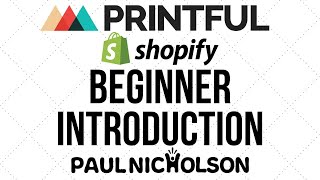 Printful Introduction Beginner Tutorial [upl. by Erida]