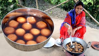 তুলতুলে নলেন গুড়ের রসগোল্লা বানানো আজ থেকে আরো সহজ ll Sponge Date Palm Jaggery Rasgulla [upl. by Rattan]