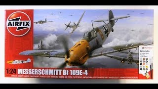 Airfix 124 Messerschmitt Bf109E 4 [upl. by Nagram]