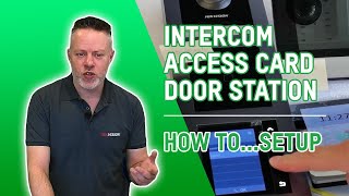 How to Enrol an Access Card on the Door Station │ Technical Updates [upl. by Yecal]