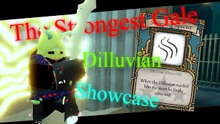 The Strongest Gale Dilluvian Build Showcase Sweeping Specter v3  Deepwoken PvE Build Showcase [upl. by Nylhtac]