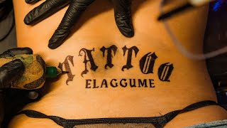 TATTOO  ELAGGUME Video Oficial [upl. by Shawnee]