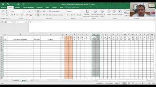 COMO CREAR HORARIOS DE TRABAJO DESDE EXCEL [upl. by Doss]