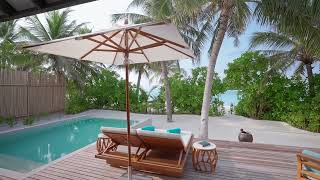 Обзор номера Beach Pool Villa  Anantara Veli Maldives [upl. by Dyana]