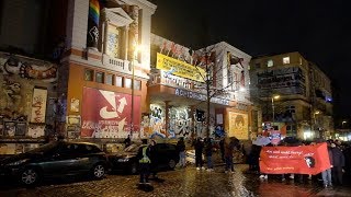 Demonstration in der Schanze nach G20Razzia [upl. by Anikes]