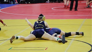 CALIFORNIA GIRLS STATE WRESTLING TOURNAMENT [upl. by Mohn]