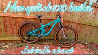 New Yeti sb120 build let talk about it yeticycles yetisb120 mtb [upl. by Rima694]