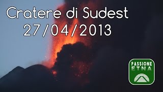 Etna  Parossismo 27042013 [upl. by Danika]