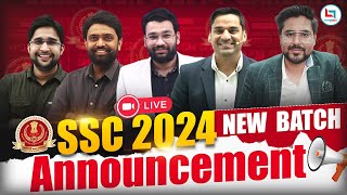 SSC CGL  SSC 2024 NEW BATCH ANNOUNCEMENT  CAREERWILL APP [upl. by Thorndike]