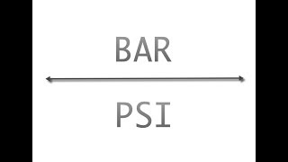 Convertisseur Bar Psi  Application Android pour convertir les Bar vers Psi [upl. by Turoff]