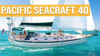 Last Sailboat on our List amp WE LOVE IT… Now what  Pacific Seacraft 40  S05E09 [upl. by Oirretno]