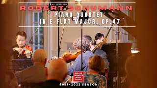 Robert Schumann Piano Quartet in Eflat major Op 47 [upl. by Odoric]