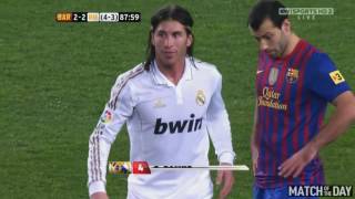 5 Red Cards vs One Club  Sergio Ramos [upl. by Schach]