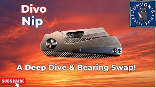 The Divo Nip Deep Dive Disassembly amp Bearing Swap [upl. by Nihahs528]