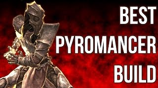 Best Pyromancer Build  The Fire Lord  Skyrim Builds [upl. by Enyrehtac]