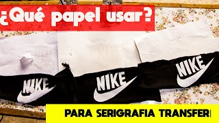 🔴COMO hacer TRANSFER TEXTIL en SERIGRAFIA para ESTAMPADO TEXTIL  Transfer serigráfico textil [upl. by Hoffert]