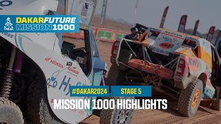 Mission 1000 Highlights  Stage 5  Dakar2024 [upl. by Nahte]