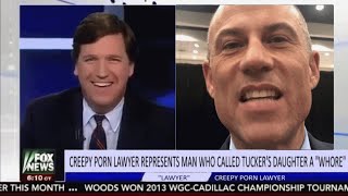 Michael Avenatti Announces His Clients Lawsuit Against Tucker Carlson [upl. by Notlok312]