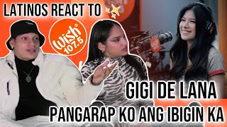 Latinos react to Gigi De Lana performing quotPangarap Ko ang Ibigin Ka” LIVE on Wish 1075 Bus❤🤩 [upl. by Clarinda201]