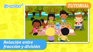 Relación entre fracción y división PARA NIÑOS DE PRIMARIA [upl. by Urias]