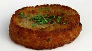 Pommes de Terre Macaire  Crispy Mashed Potato Cake  How to  Potato Recipes  Cooking Classes [upl. by Harutek]