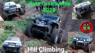 Ruta Castroverde 2023 Extrema Campo de Fútbol Espectáculo 4X4 Jeep 🆚 Nissan 🆚 Suzuki 🆚 Toyota 4x4 [upl. by Aicilegna]