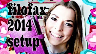 Filofax Setup How to setup your filofax personal planner [upl. by Dumond]