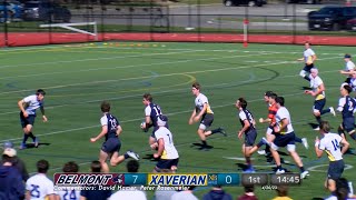 Belmont HS Varsity Boys Rugby Marauders vs Xaverian Brothers Hawks 042023 [upl. by Filiano]