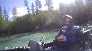 Kenai River Silver fishing [upl. by Maretz274]