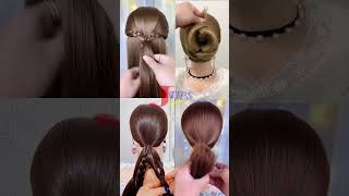 Perfect Bun Hairstyle🍂🤎 hairstyle hairtutorial fallhairstyle fyp [upl. by Verras]