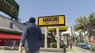 GTA 5 Hardcore Comic Store [upl. by Levine]