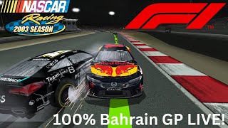 100 BAHRAIN GRAND PRIX  NASCAR Racing 2003 Season Gameplay LIVE [upl. by Anihpesoj603]