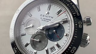 Zenith Chronomaster Sport 033100360069C823 Zenith Watch Review [upl. by Eymaj409]