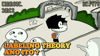 LABELING THEORY  TAGALOG   Pinoy Animations [upl. by Henni630]