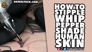 How To Stipple Whip Pepper ShadeTattooing 101 [upl. by Hairem]