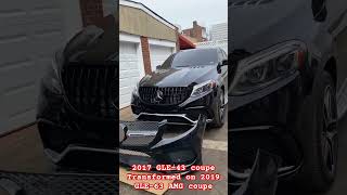 2017 GLE 43 Coupe Transformed on 2019 GLE 63 AMG Coupe amg gle63 gle43 [upl. by Nnaaras922]