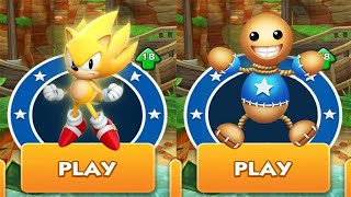 Super Classic Sonic vs Buddyman Run vs All Bosses Zazz Eggman Android Gameplay [upl. by Sand]