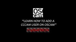 How to Add an CCcam User In Oscam [upl. by Tiffany]