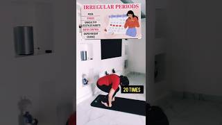 Irregular periods periods irregularperiods pcodfitness lowerbelly fatloss thighs [upl. by Cleve]