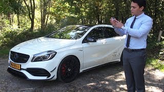 2017 Mercedes A45 AMG Full Review  BRUTAL AMG Worthy Sound Drive Acceleration Interior [upl. by Anirbas]