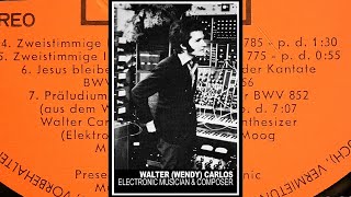 Коллекция музыки Walter Carlos  Switchedon Bach 1968 [upl. by Aurilia]